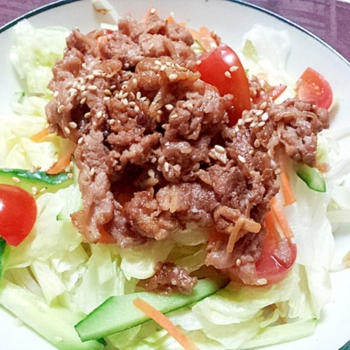 ♡モリモリ食べられる♬牛肉サラダ♡